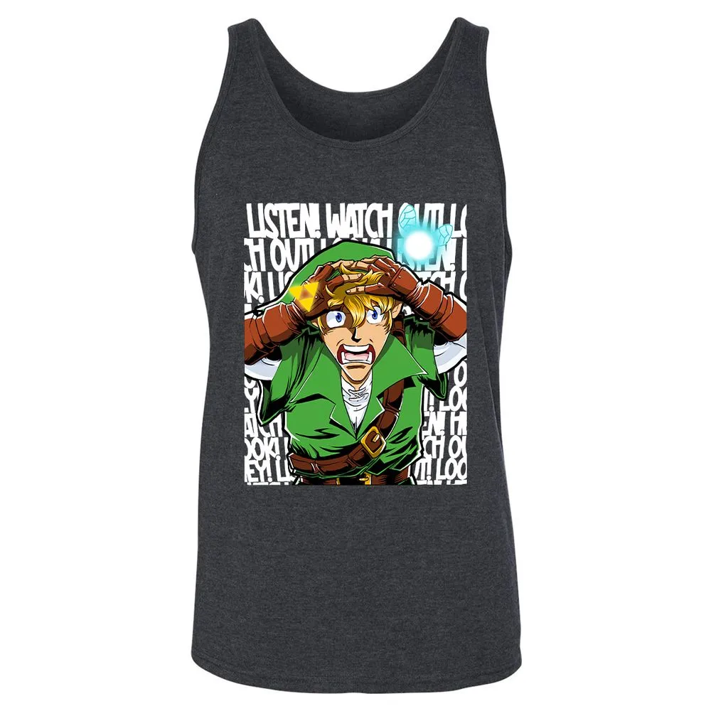 Unisex Jersey Tank - XUU3LBE5 - Dark Grey Heather - 6