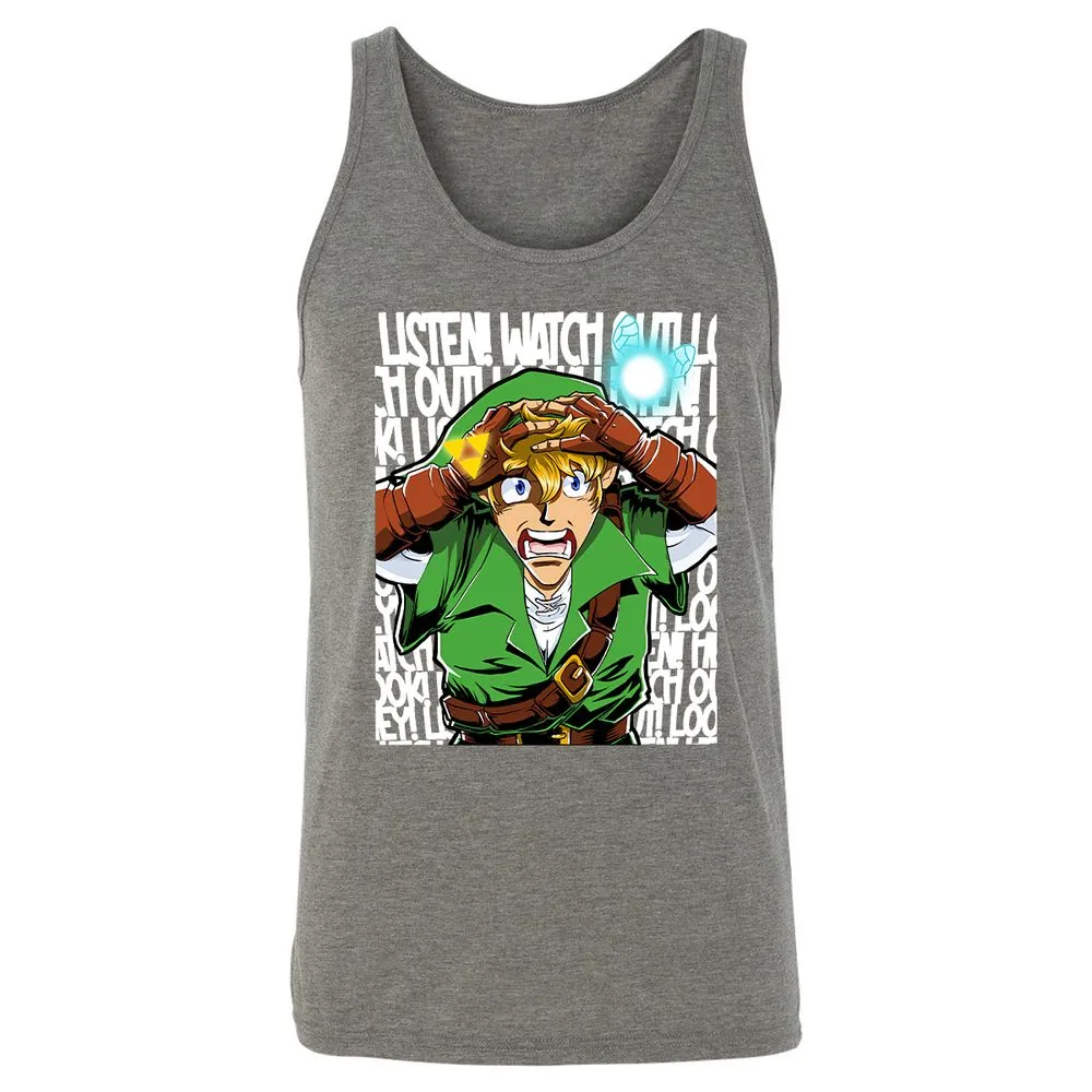 Unisex Jersey Tank - XUU3LBE5 - Grey Triblend - 8