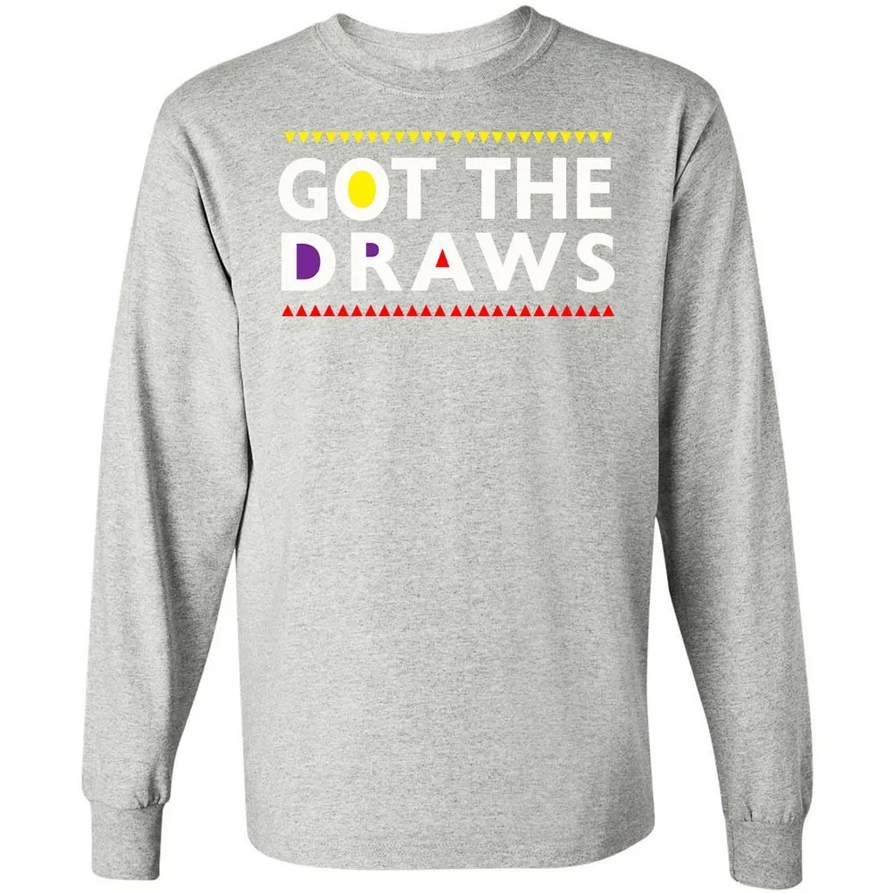Long Sleeve T-Shirt - GMRHT8WH - Ash - 7