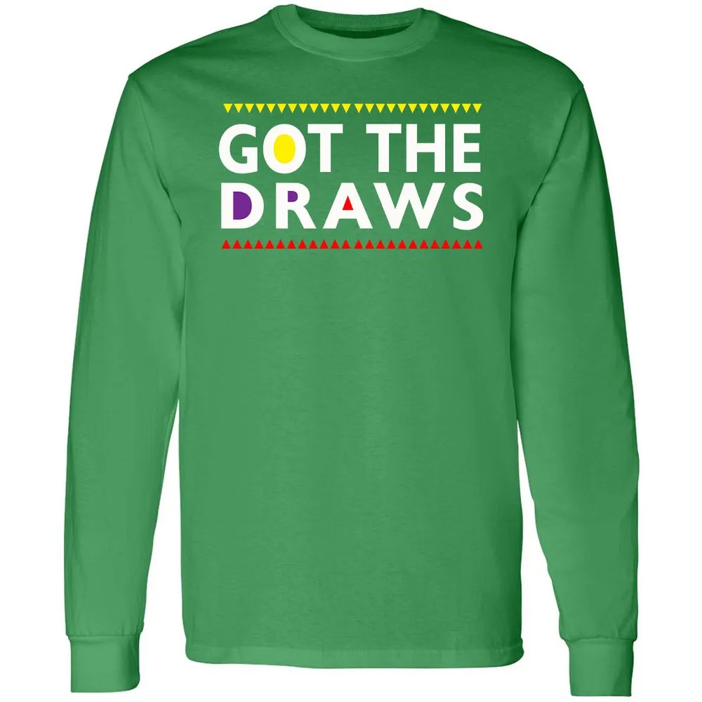Long Sleeve T-Shirt - GMRHT8WH - Irish Green - 10
