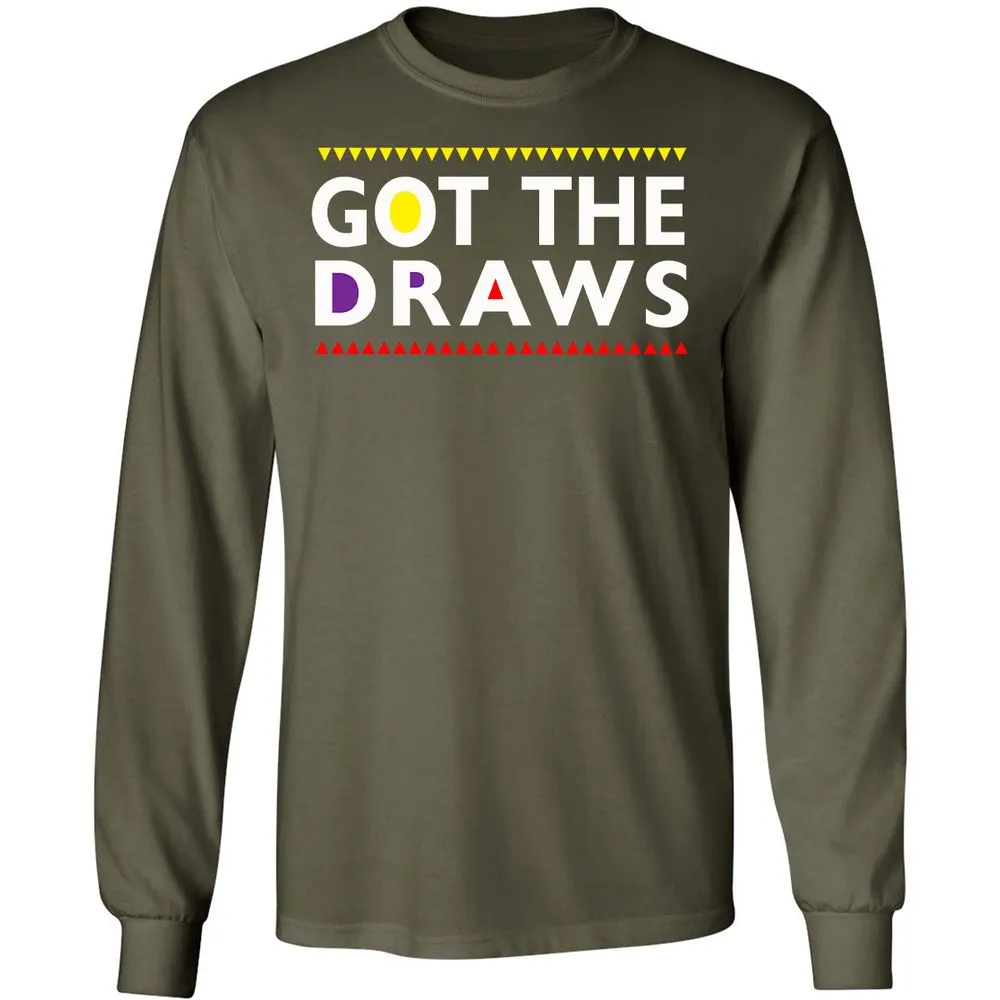 Long Sleeve T-Shirt - GMRHT8WH - Military Green - 16