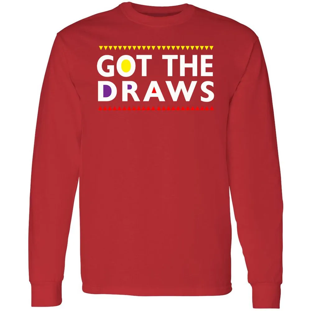 Long Sleeve T-Shirt - GMRHT8WH - Red - 14