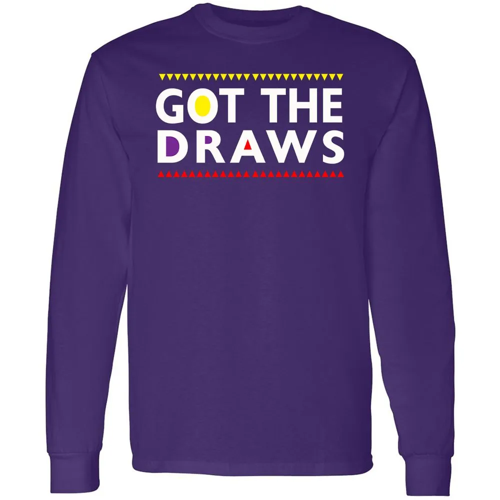 Long Sleeve T-Shirt - GMRHT8WH - Purple - 13