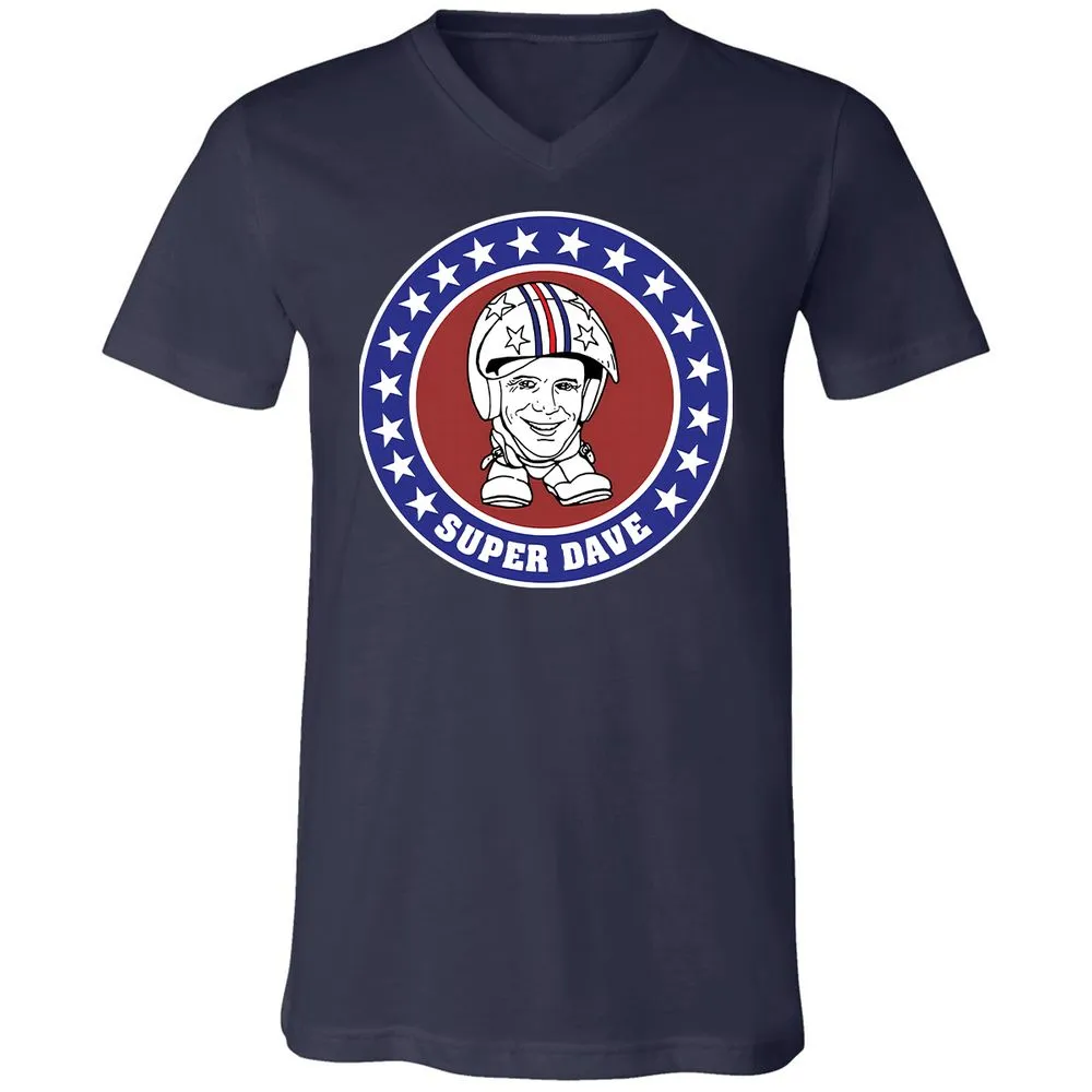 Unisex V-Neck T-Shirt - ULX71FAG - Navy - 2