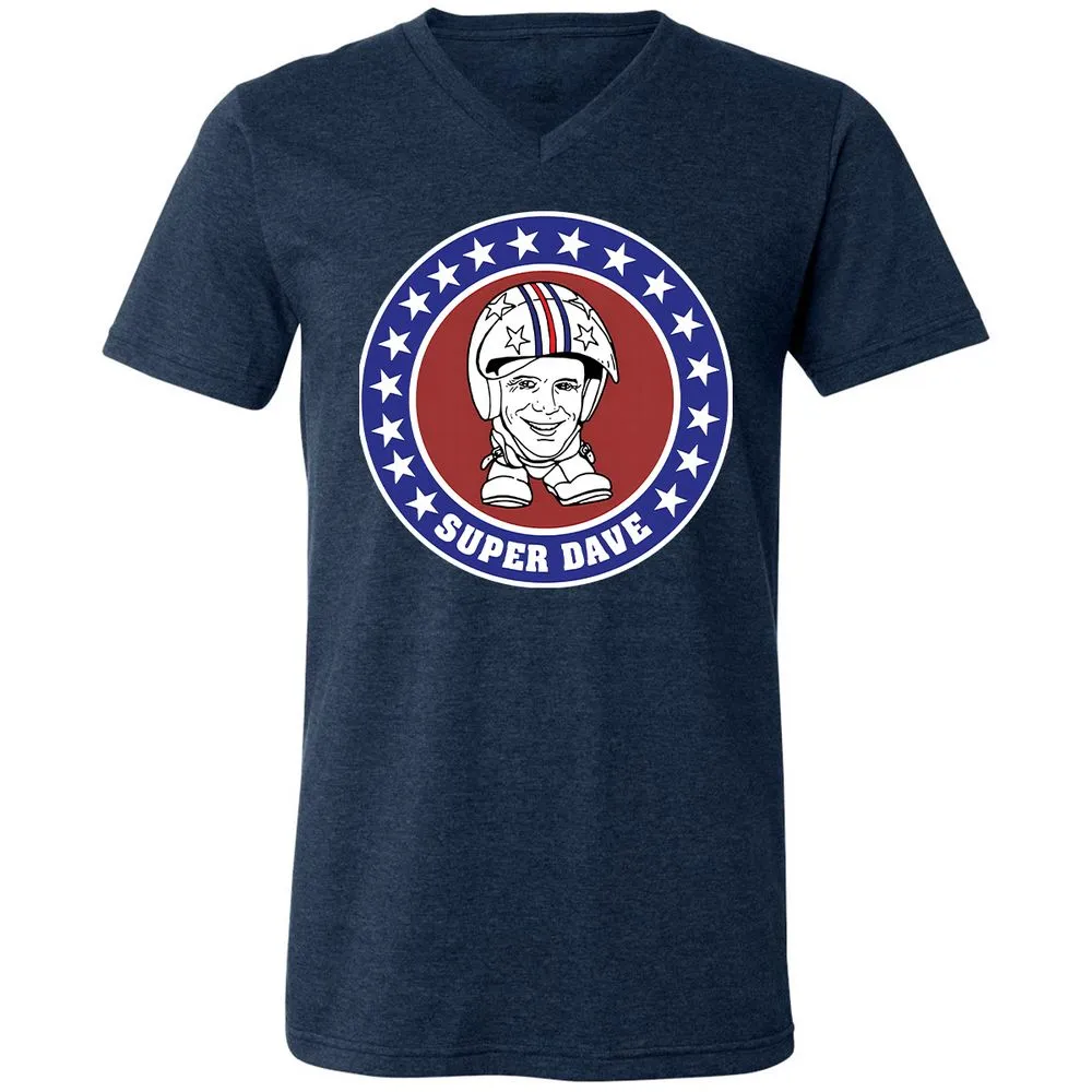Unisex V-Neck T-Shirt - ULX71FAG - Heather Navy - 15