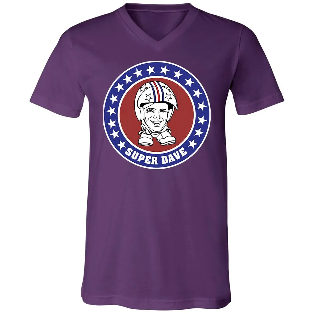 Unisex V-Neck T-Shirt - ULX71FAG - Team Purple - 9