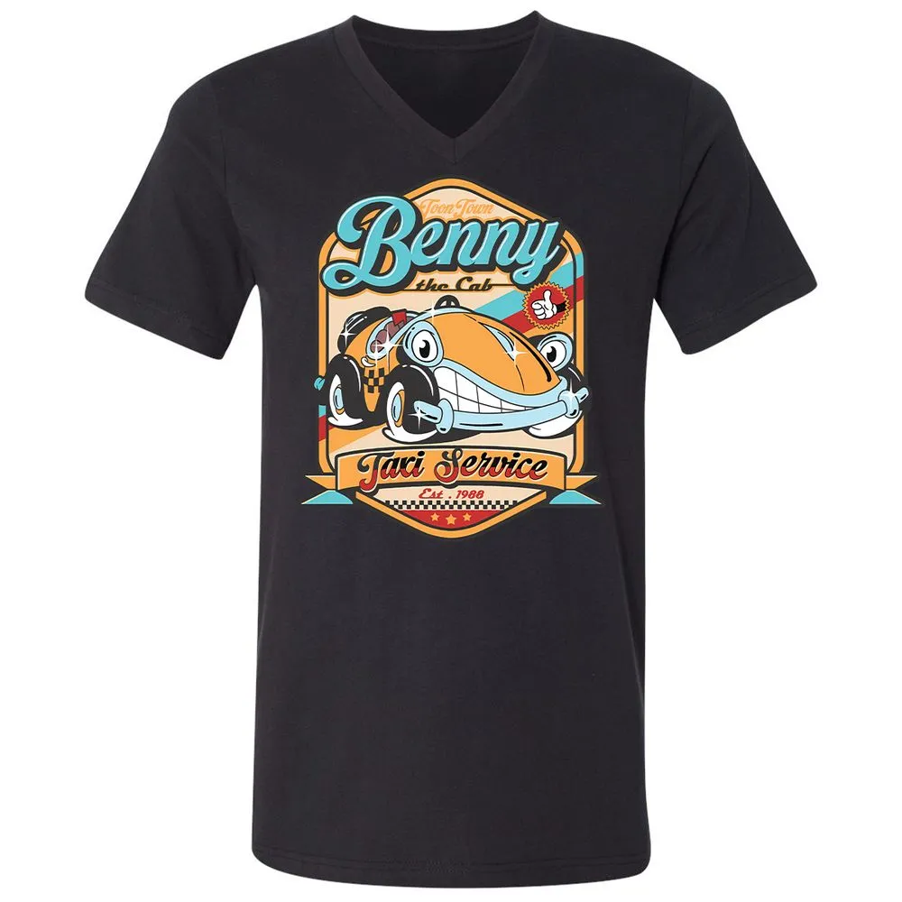 Unisex V-Neck T-Shirt - 2JTHAMFJ - Black - 16