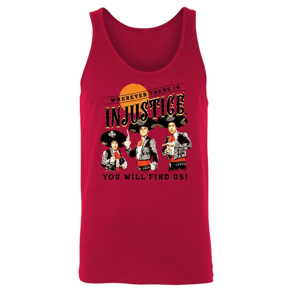 Unisex Jersey Tank - W9R4QQVL - Red - 11
