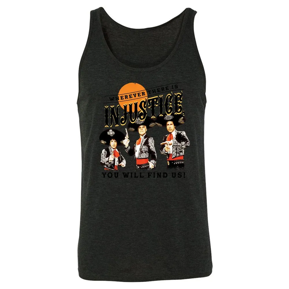 Unisex Jersey Tank - W9R4QQVL - Charcoal Black Triblend - 5
