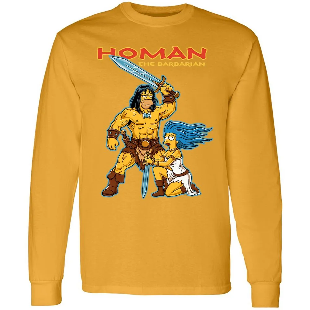 Long Sleeve T-Shirt - 82QGFG4K - Gold - 9