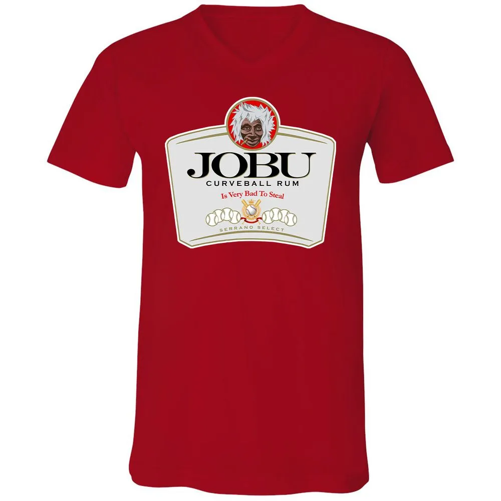 Unisex V-Neck T-Shirt - 2489FSMN - Red - 3