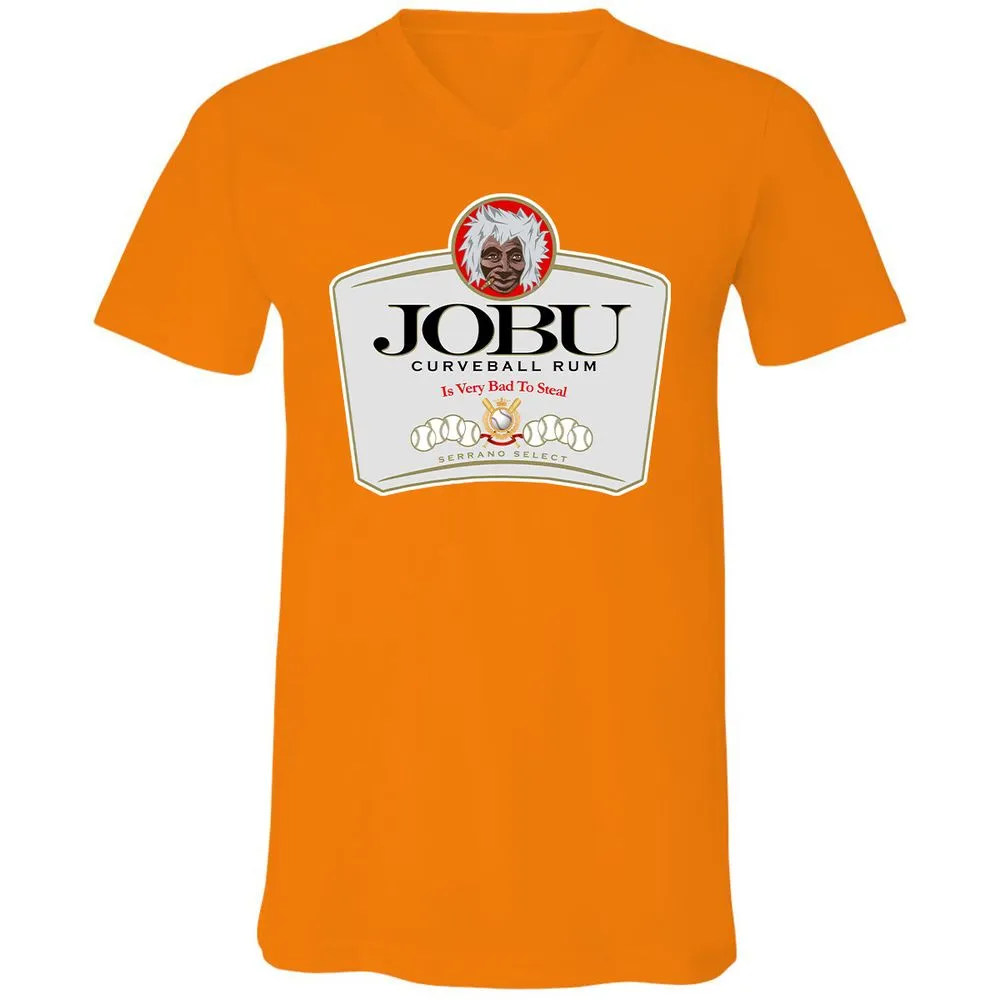 Unisex V-Neck T-Shirt - 2489FSMN - Orange - 11