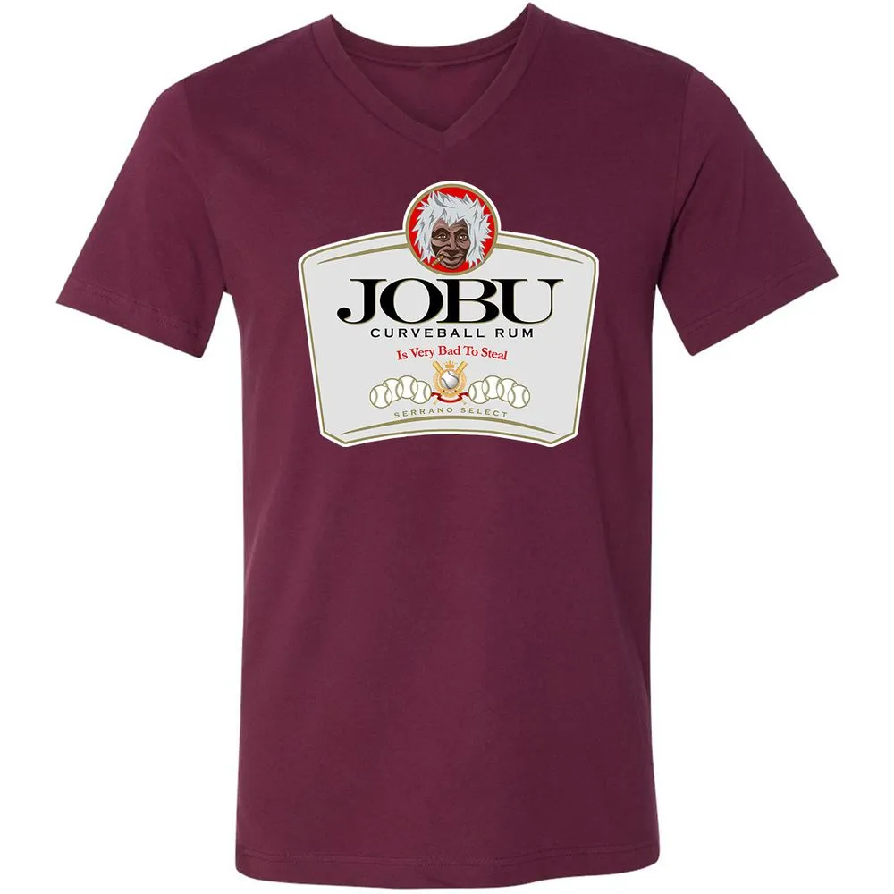 Unisex V-Neck T-Shirt - 2489FSMN - Maroon - 6