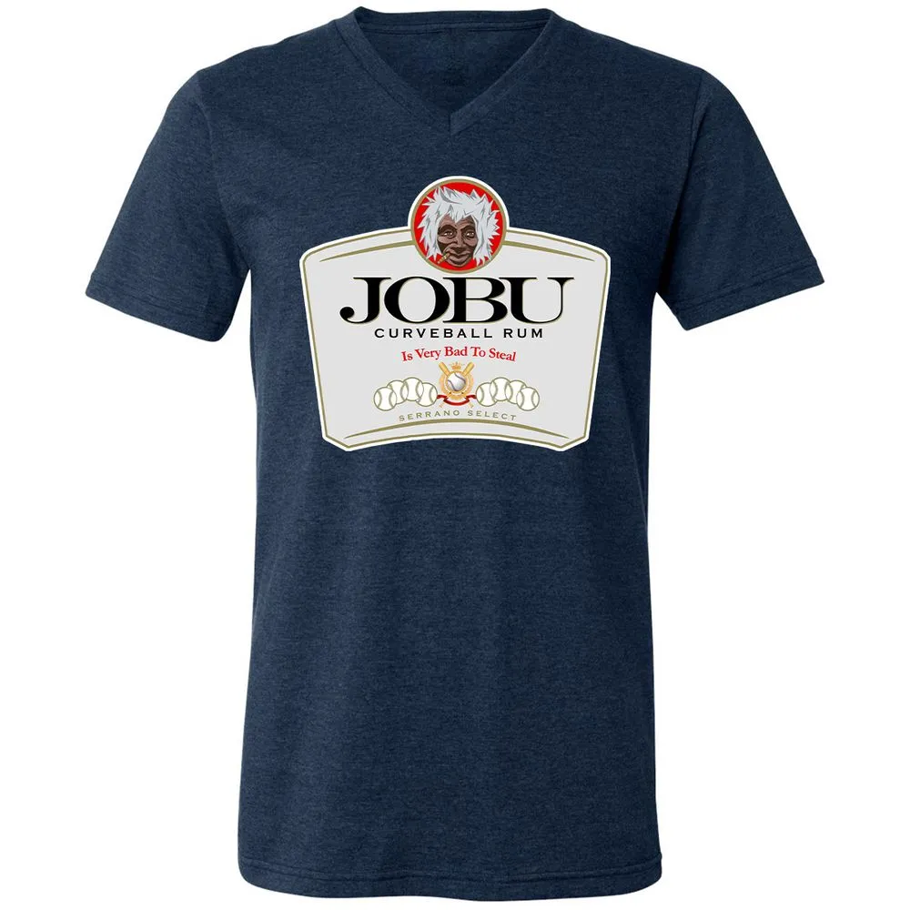 Unisex V-Neck T-Shirt - 2489FSMN - Heather Navy - 15