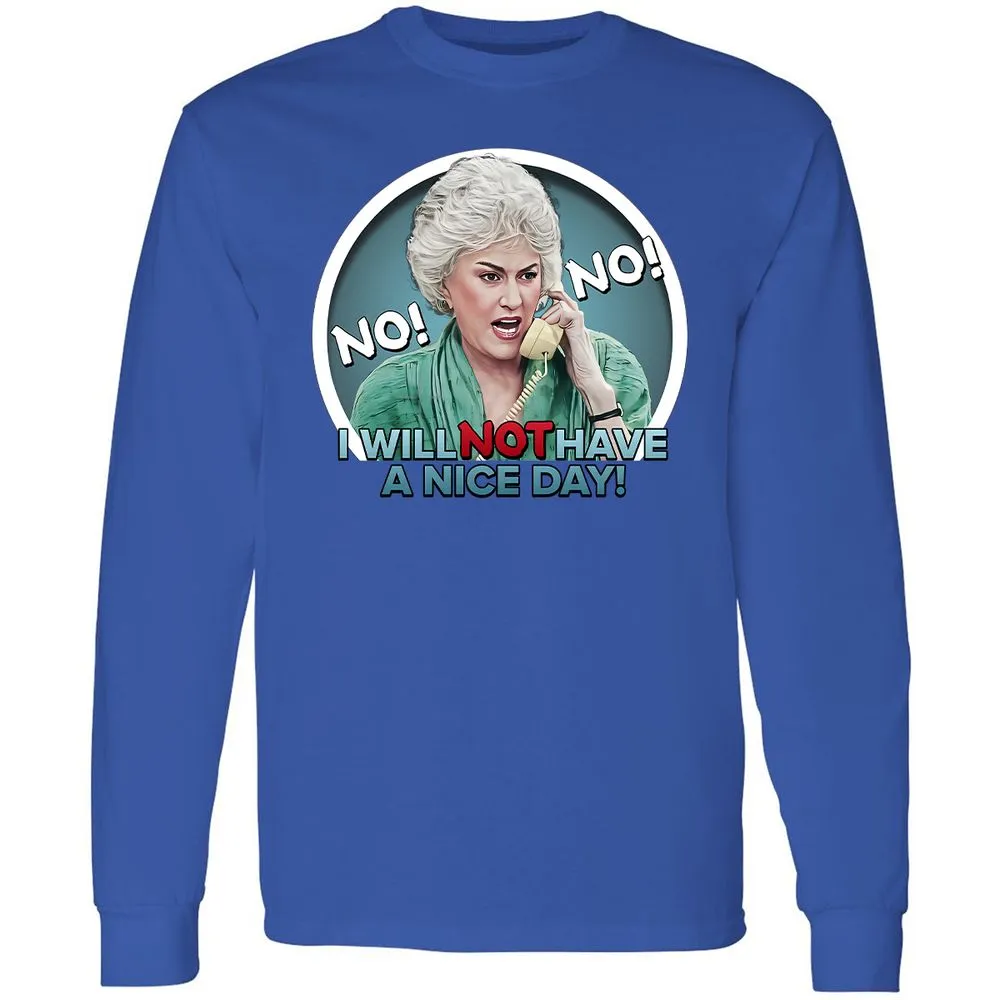 Long Sleeve T-Shirt - FR8HPM62 - Royal - 8