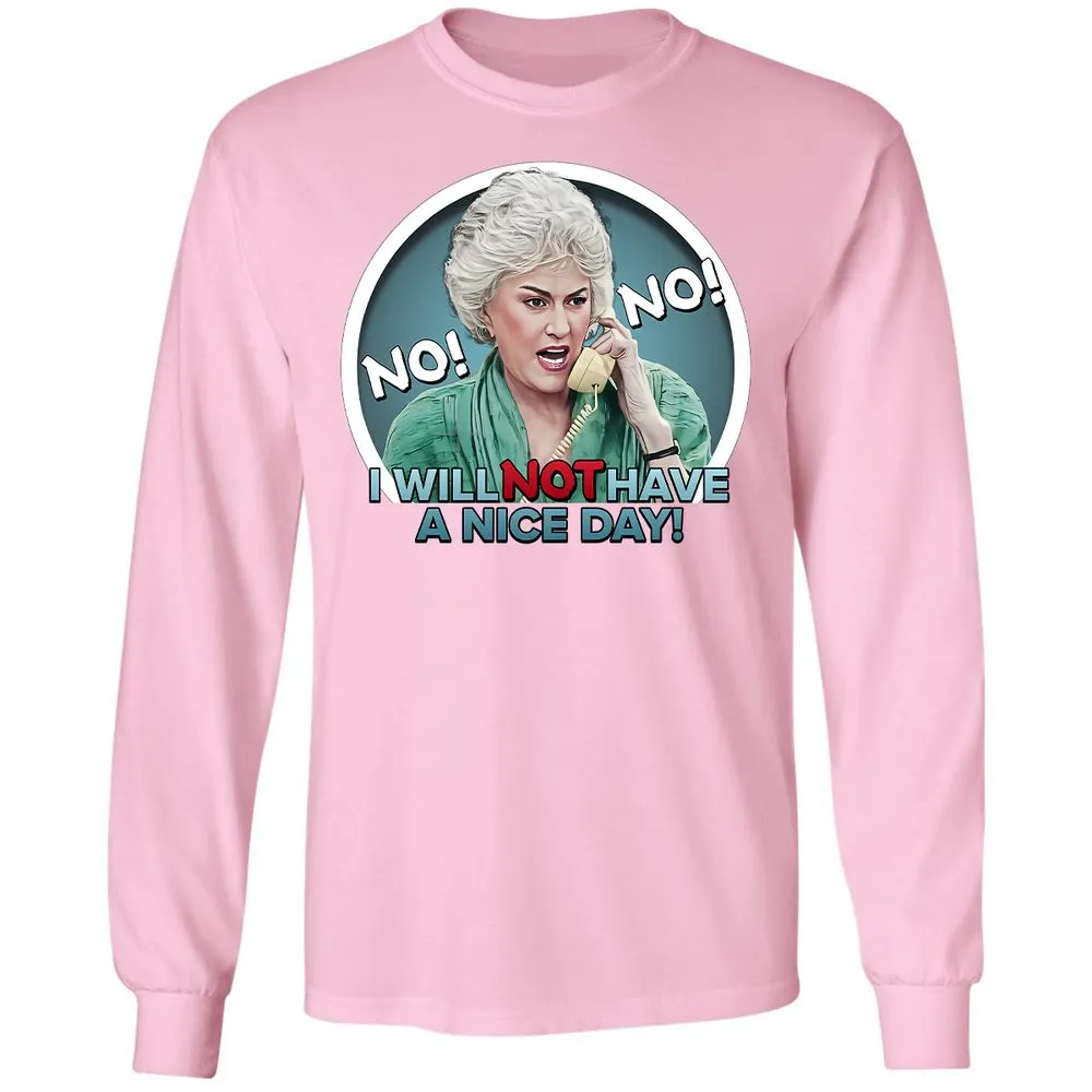 Long Sleeve T-Shirt - FR8HPM62 - Light Pink - 3
