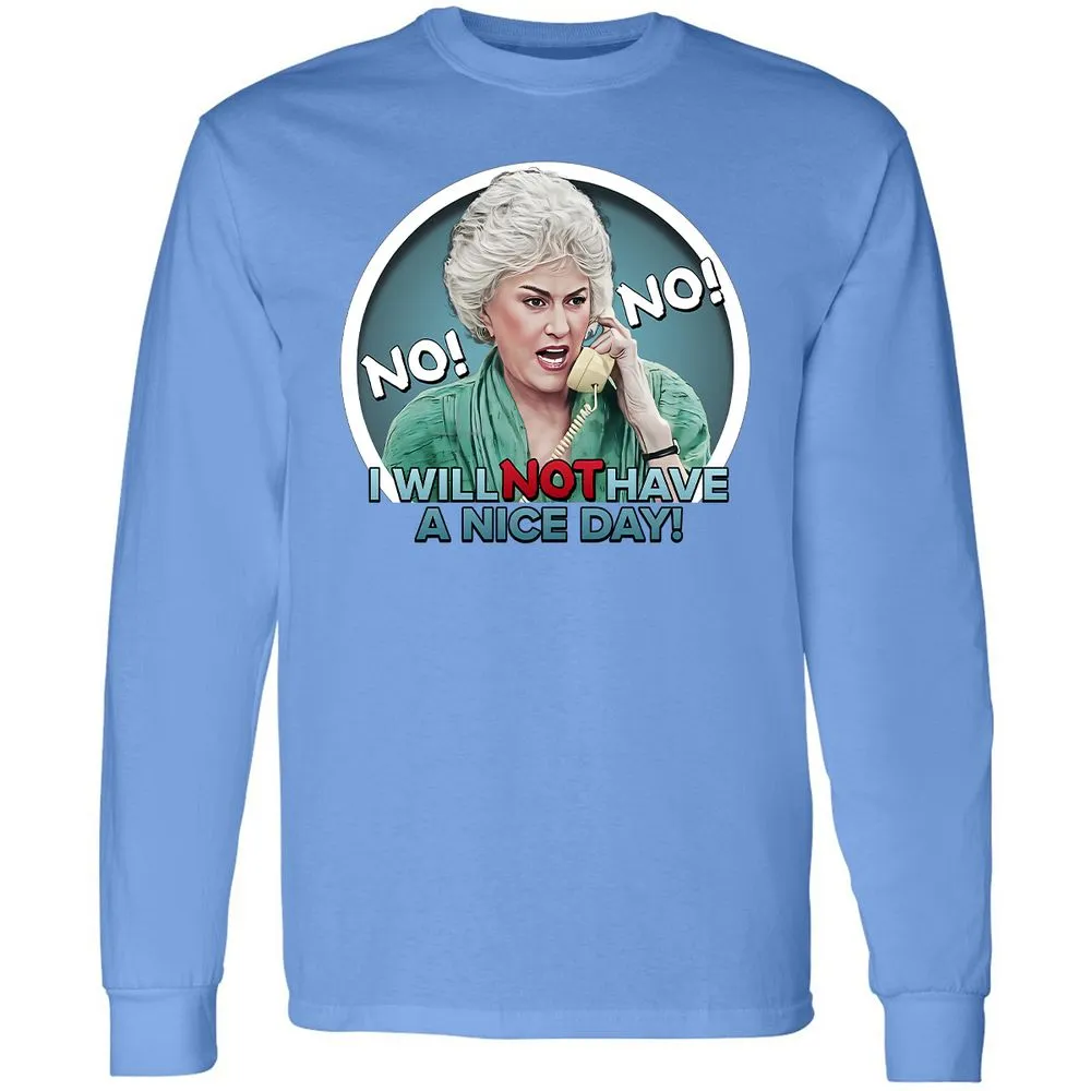 Long Sleeve T-Shirt - FR8HPM62 - Carolina Blue - 12