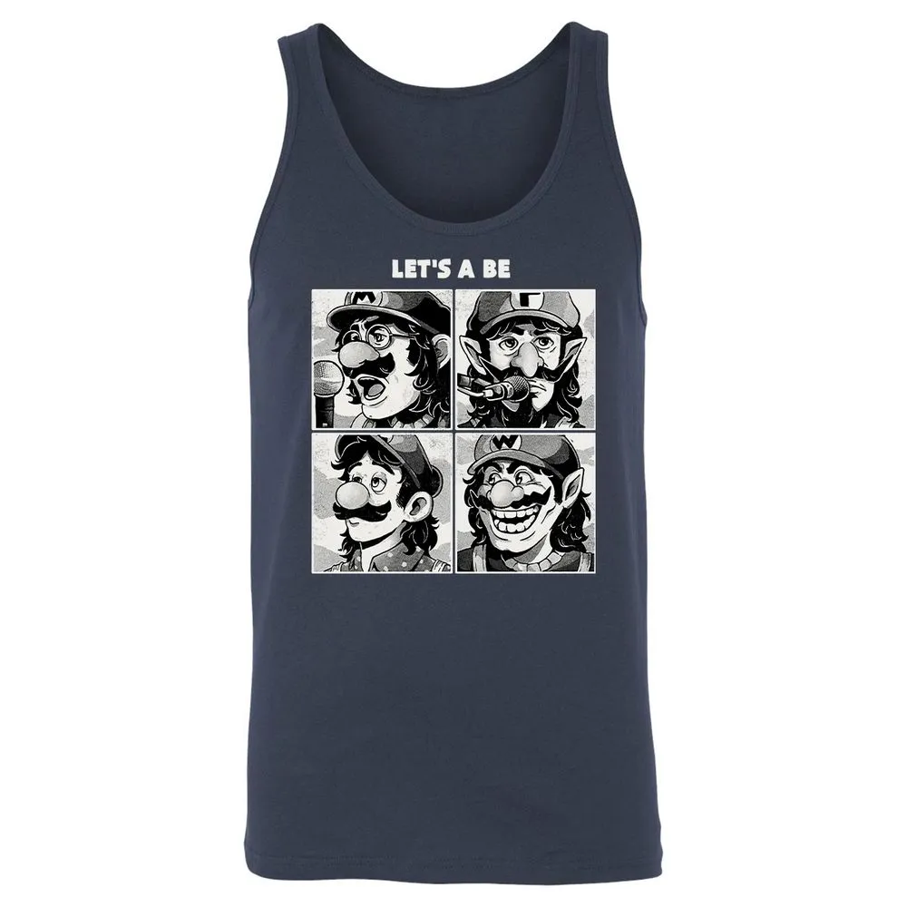 Unisex Jersey Tank - 3RKFF5QQ - Navy - 2