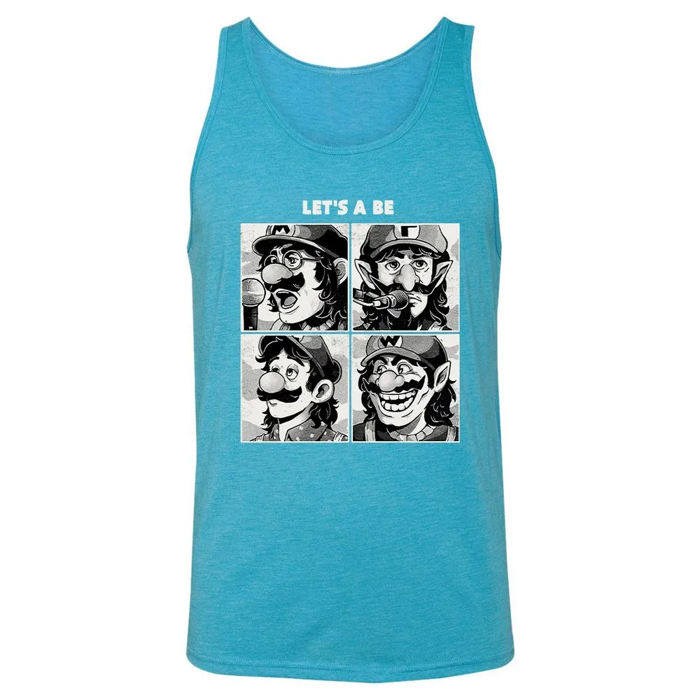 Unisex Jersey Tank - 3RKFF5QQ - Aqua Triblend - 3