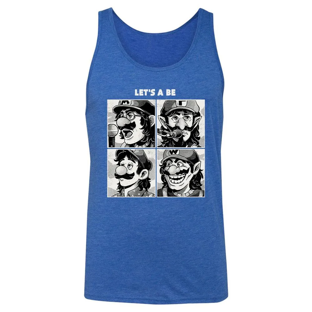 Unisex Jersey Tank - 3RKFF5QQ - True Royal Triblend - 12