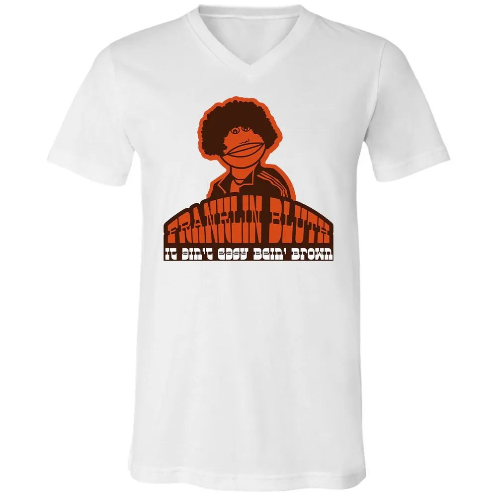 Unisex V-Neck T-Shirt - 4S9AVNBX - White - 5