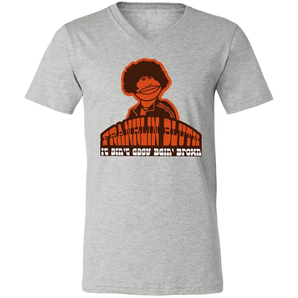 Unisex V-Neck T-Shirt - 4S9AVNBX - Athletic Heather - 7