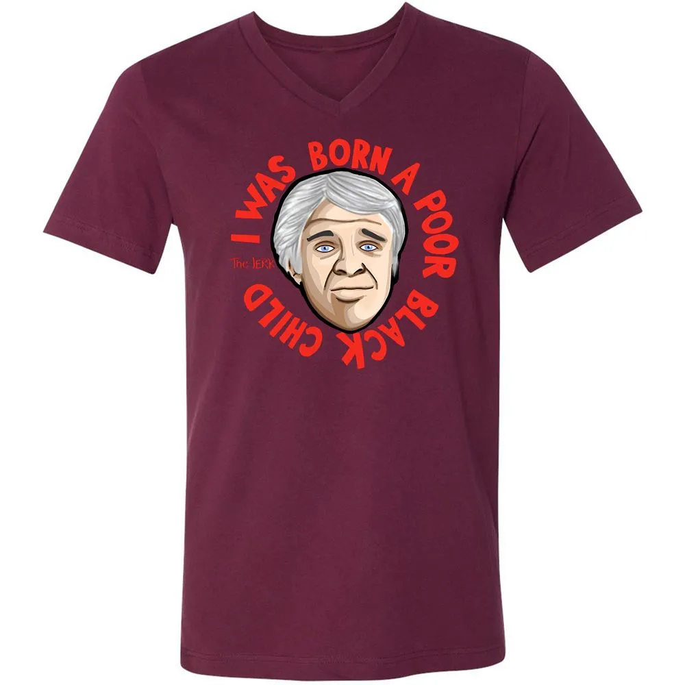 Unisex V-Neck T-Shirt - 22MMA1SP - Maroon - 6