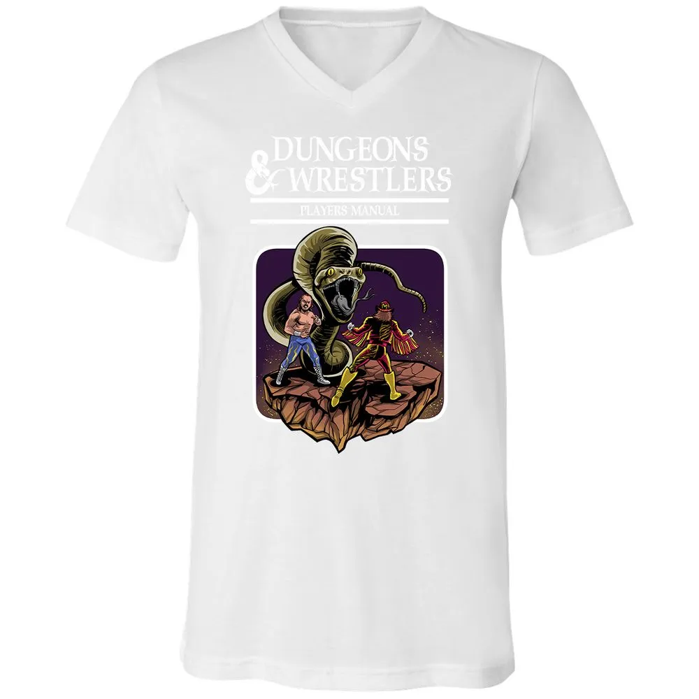 Unisex V-Neck T-Shirt - DJUVVQE4 - White - 5