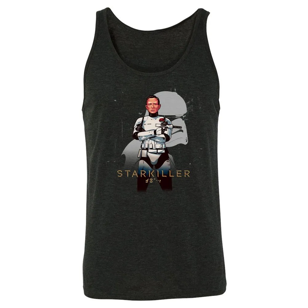 Unisex Jersey Tank - PA9FS9AT - Charcoal Black Triblend - 5