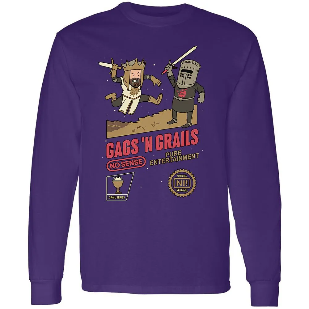 Long Sleeve T-Shirt - AYTP5CUJ - Purple - 13
