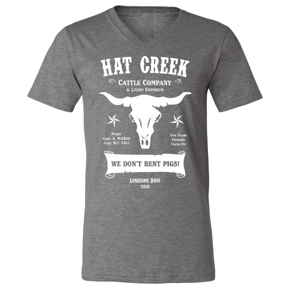 Unisex V-Neck T-Shirt - 5ENF3MHS - Deep Heather - 13