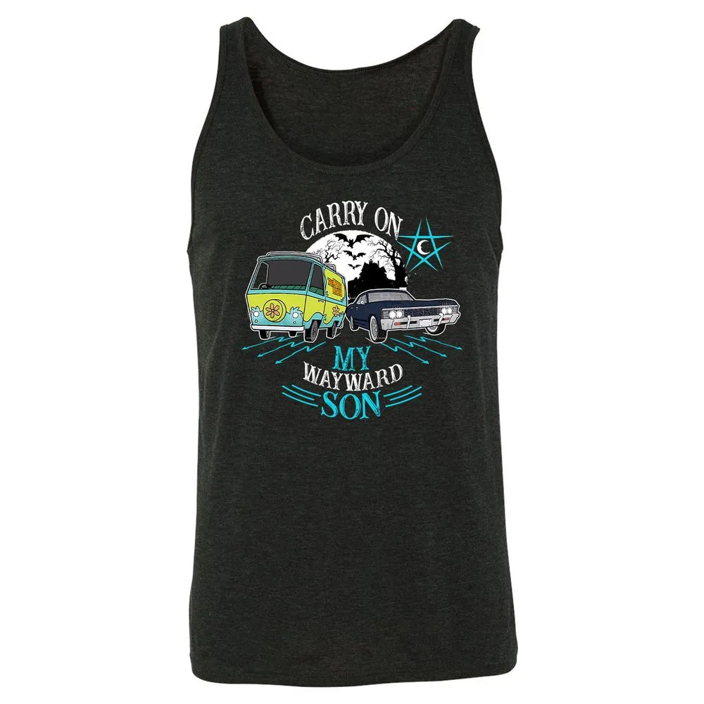 Unisex Jersey Tank - X1CE51QF - Charcoal Black Triblend - 5
