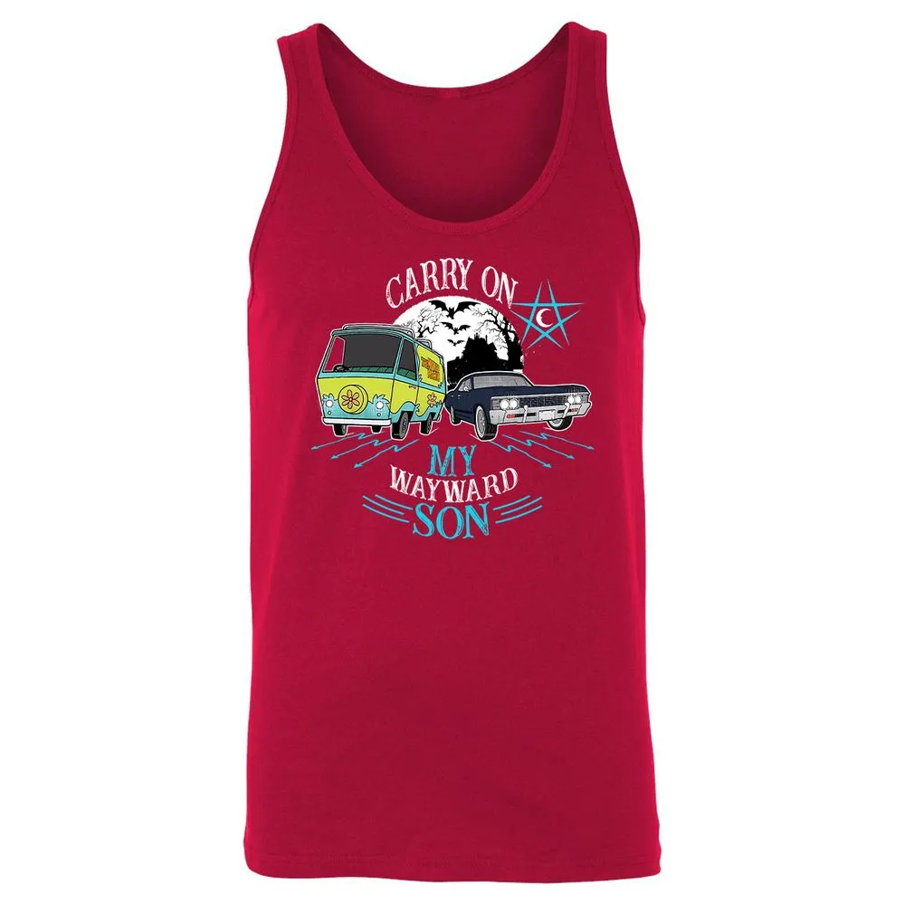 Unisex Jersey Tank - X1CE51QF - Red - 11