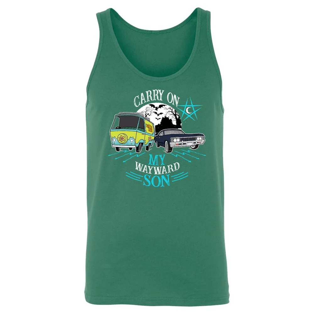 Unisex Jersey Tank - X1CE51QF - Kelly - 9