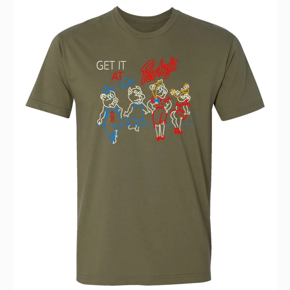 Premium Unisex T-Shirt - C3C6KJYY - Military Green - 5