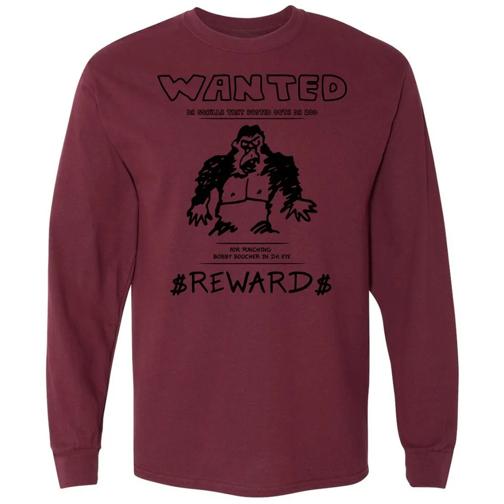 Long Sleeve T-Shirt - X46DQL1Z - Maroon - 11