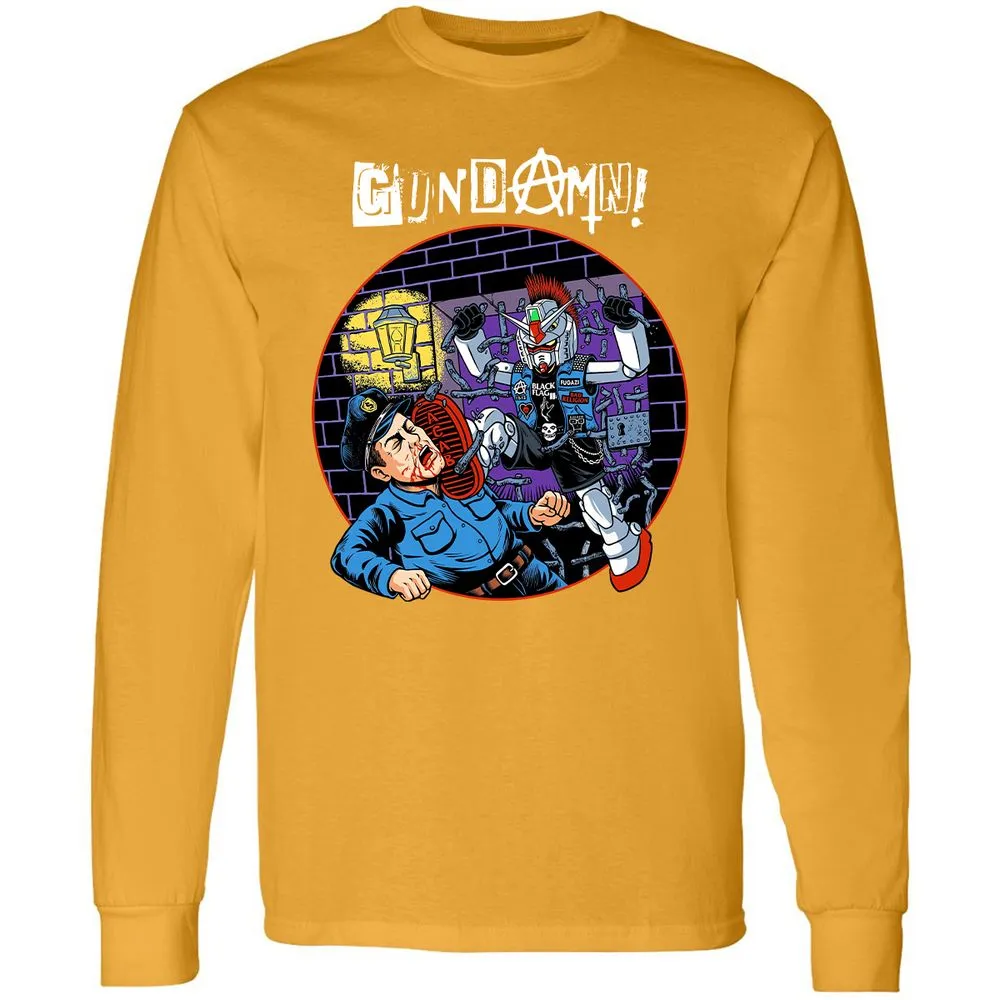 Long Sleeve T-Shirt - GXH5NS96 - Gold - 9