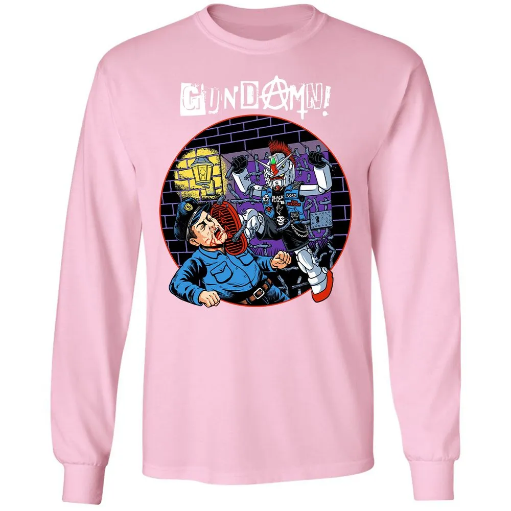 Long Sleeve T-Shirt - GXH5NS96 - Light Pink - 3