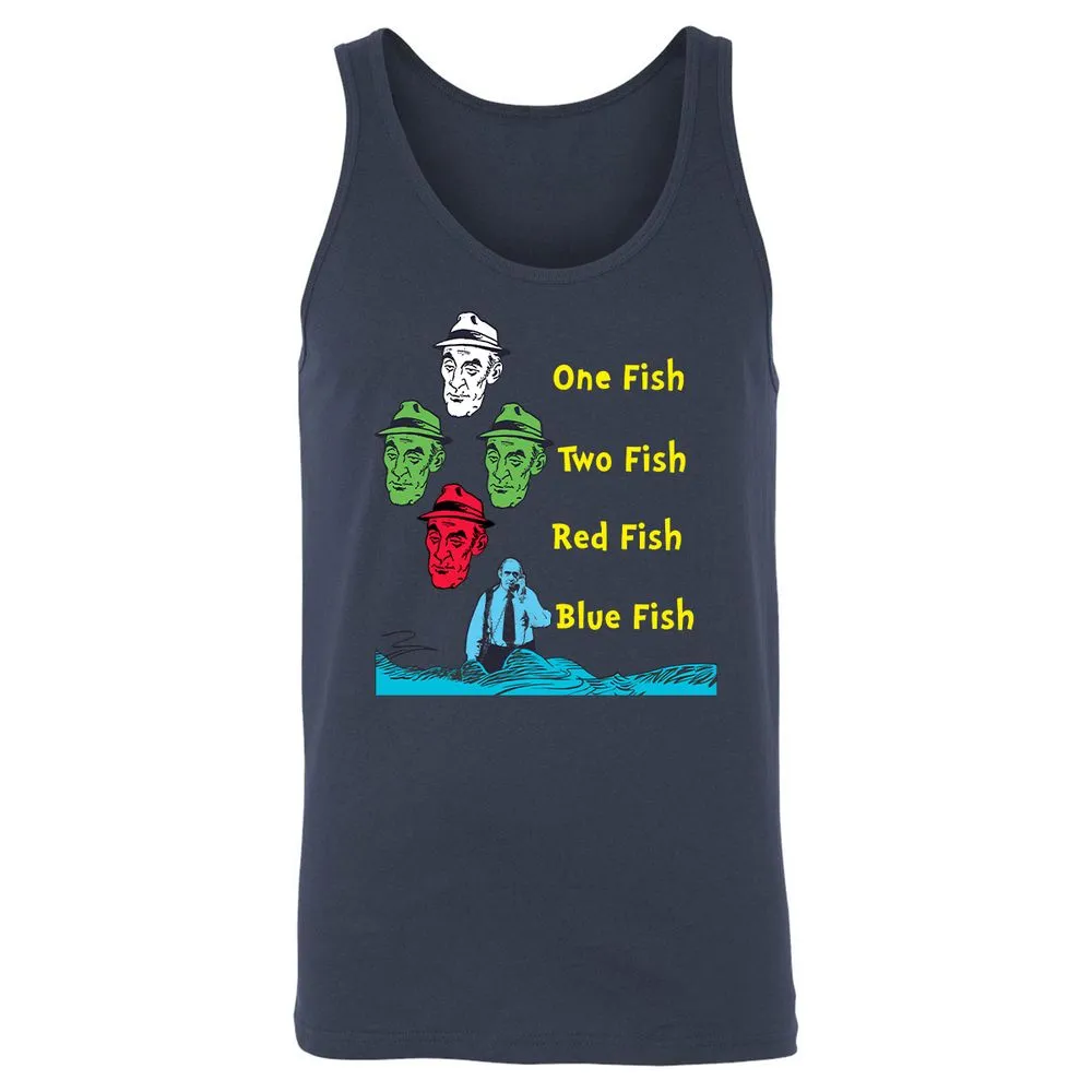 Unisex Jersey Tank - X1R8QCFB - Navy - 2