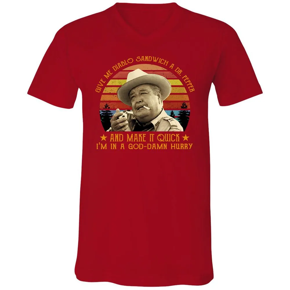 Unisex V-Neck T-Shirt - BC1VNWB1 - Red - 3