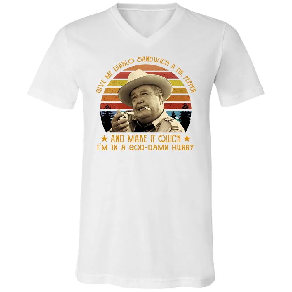 Unisex V-Neck T-Shirt - BC1VNWB1 - White - 5