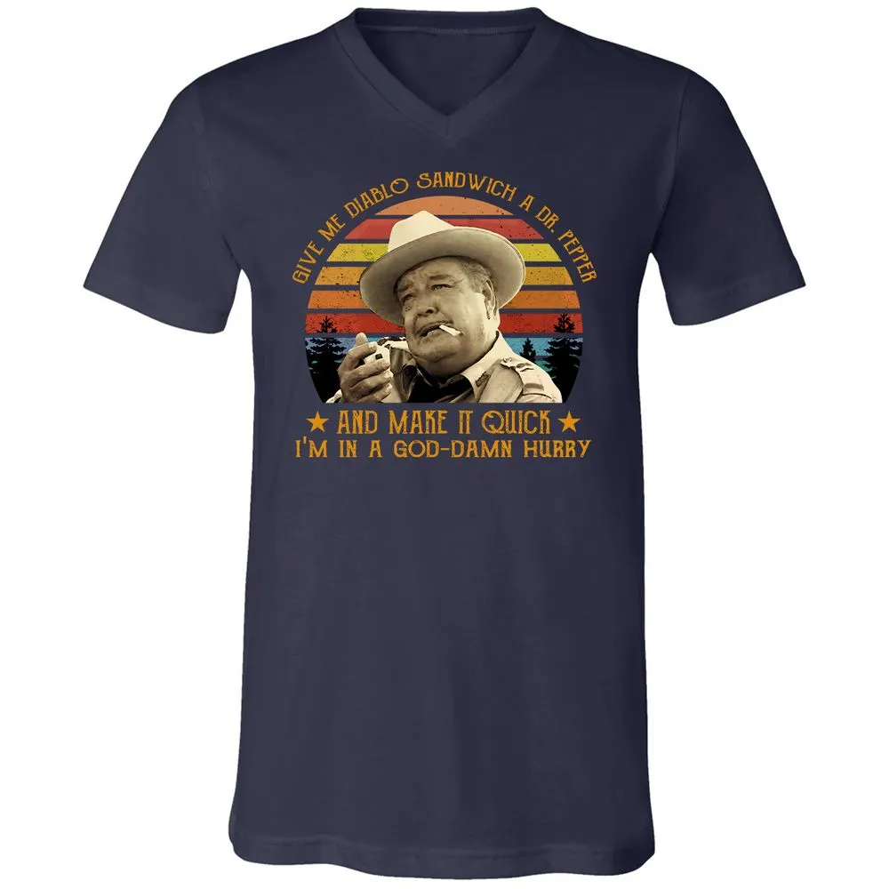 Unisex V-Neck T-Shirt - BC1VNWB1 - Navy - 2