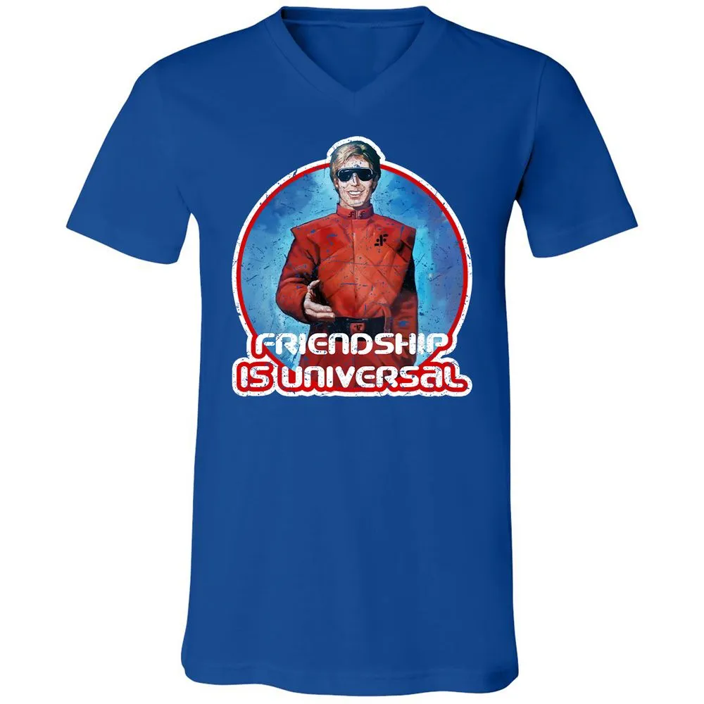 Unisex V-Neck T-Shirt - 7V5EEF2R - True Royal - 4