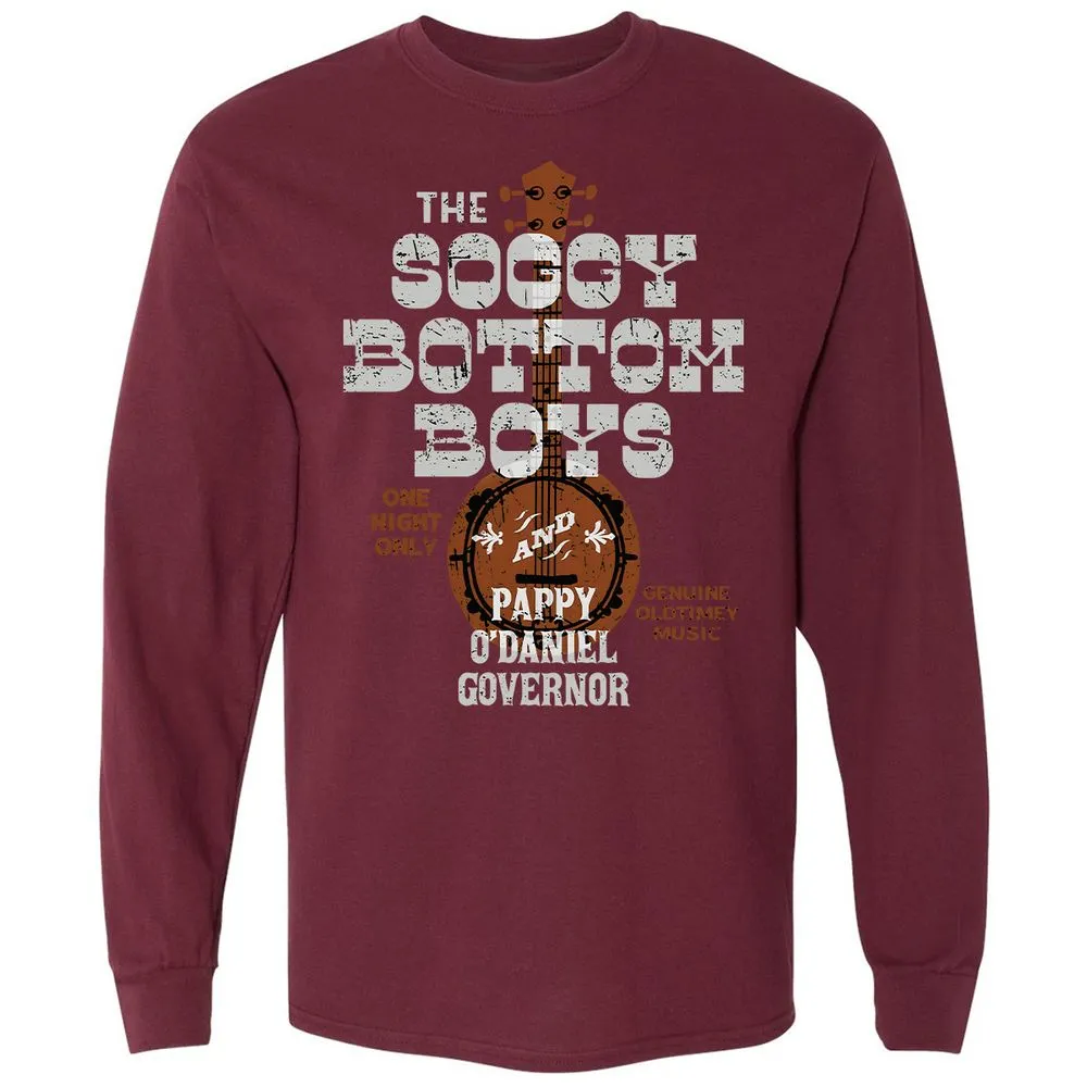Long Sleeve T-Shirt - 8JRESGYY - Maroon - 11