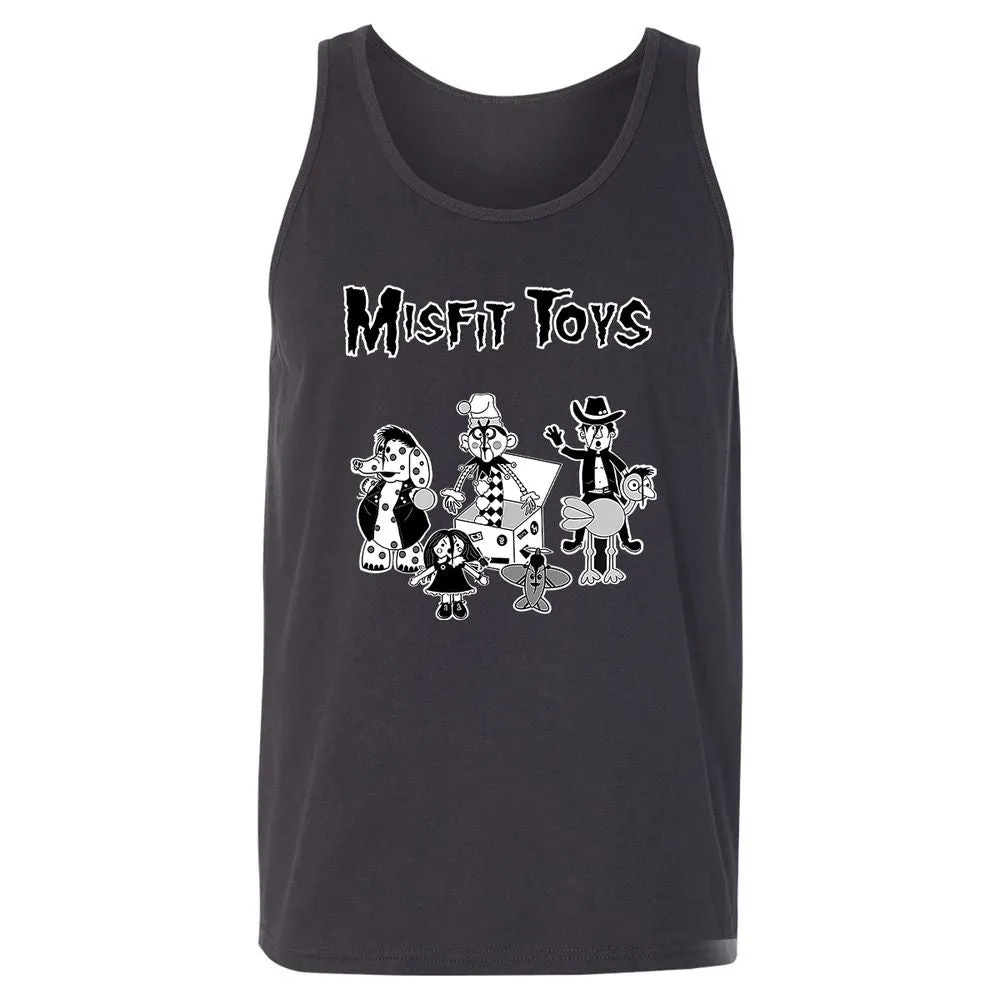 Unisex Jersey Tank - BX7Q4YQA - Dark Grey - 7