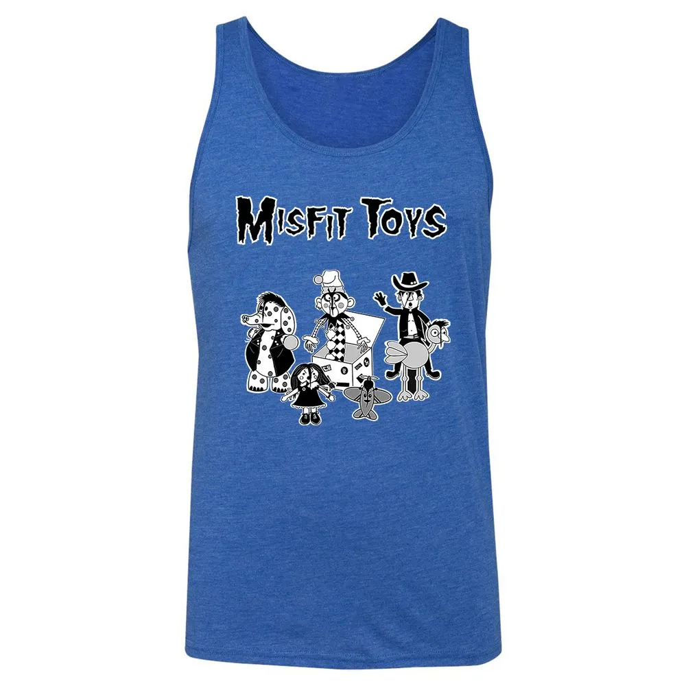 Unisex Jersey Tank - BX7Q4YQA - True Royal Triblend - 12