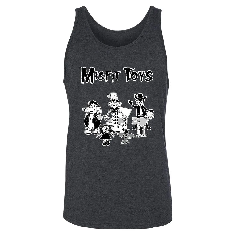 Unisex Jersey Tank - BX7Q4YQA - Dark Grey Heather - 6