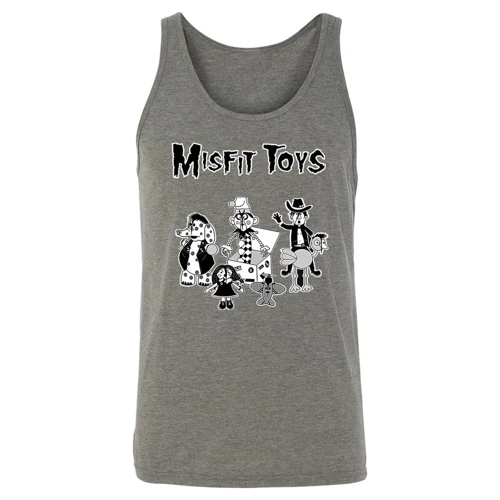 Unisex Jersey Tank - BX7Q4YQA - Grey Triblend - 8