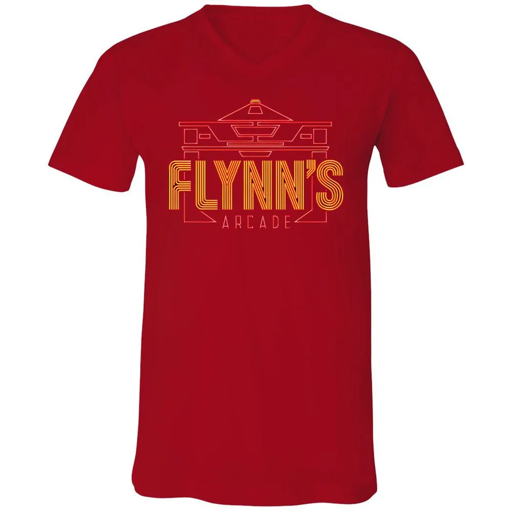 Unisex V-Neck T-Shirt - HP5KPPRW - Red - 3