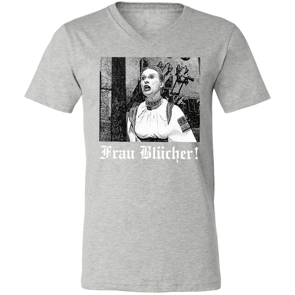 Unisex V-Neck T-Shirt - HQ9KY4Y8 - Athletic Heather - 7